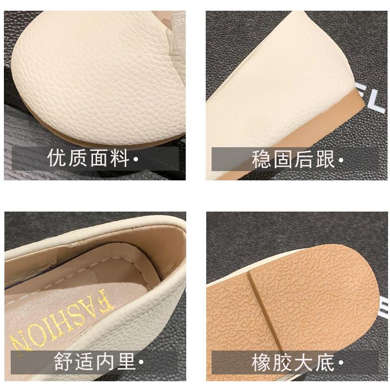 Mary Jane Shoes Women's 2025 Spring and Summer New Versatile Shallow Mouth Flat Bottom with Skirt Soft Sole Single Shoes