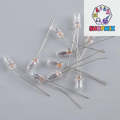 25PCS 5mm 4mm 3mm Clear 12V Mini Bulb of Wheat Rice Bulbs Switch Button Bulbs Indicator Bulb Tungsten Lamp