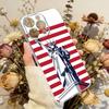 The Culture of the American Flag Phone Case Transparent Silicone Soft For iPhone 17 16 15 14 13 12 11 Mini Pro Max Plus