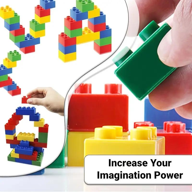 Kids Diy Construction Blocks Set Toys Urban Timeless Construction Blocks Assembled Educational Toys For Young Boys Girls Christmas Gift 200Pcs