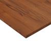 343015 vidaXL Dessus de table carré Marron foncé50x50x1,5cm Bois chêne traité