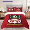 Whickham Afc Match Day Excitement Bedding (1 * Duvet Cover + 2 * Pillowcase, Without Core) 2D Flat Duvet Cover and Pillowcase Christmas Birthday Gift