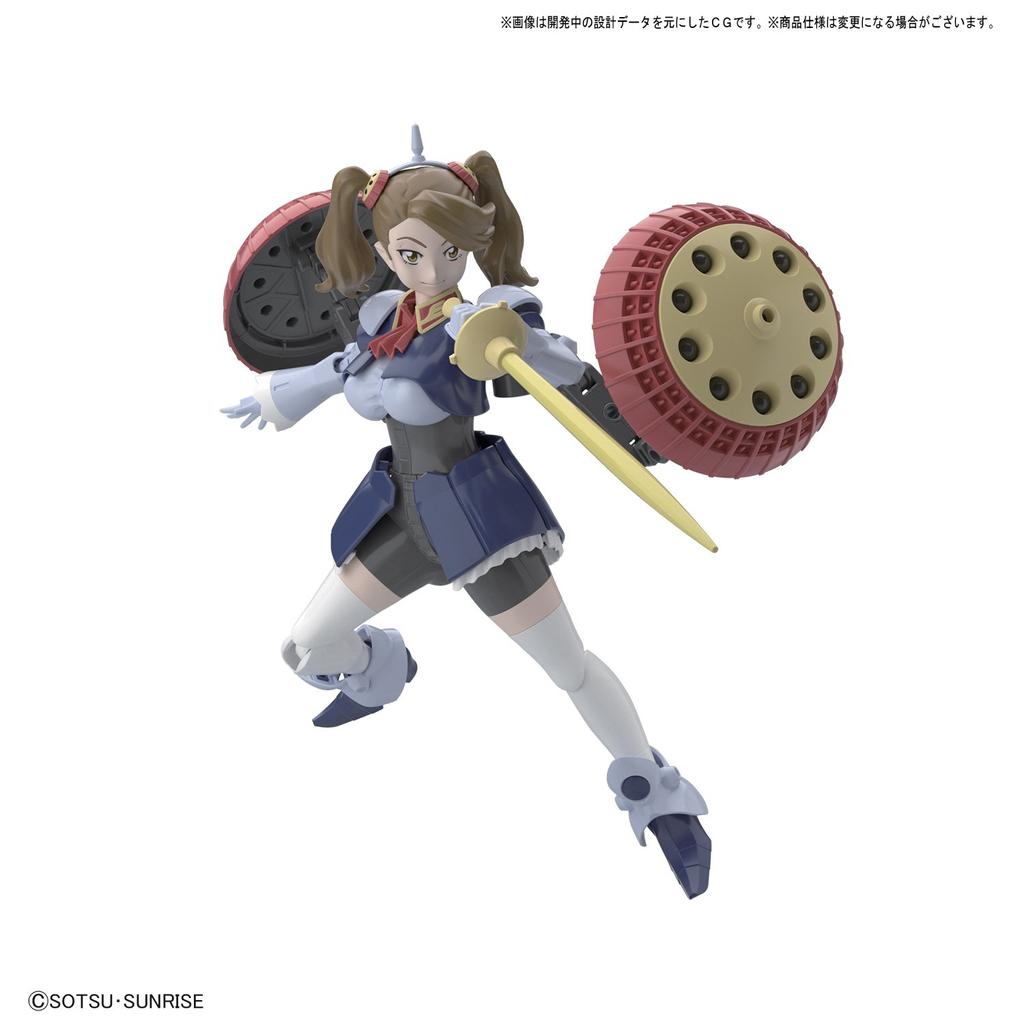 HGBF Gundam Build Fighters Counterattack Hipa Gyanko scale plastic model GM's 1/144 color-coded