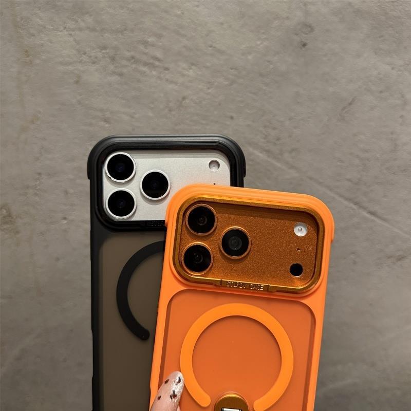 Frosted iPhone 17 PROMAX Magnetic Stand Case