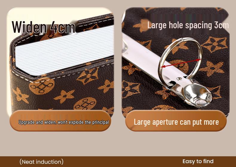 Magnetic Document Organizer: Baby Certificate & Family Card Holder with Protective Cover