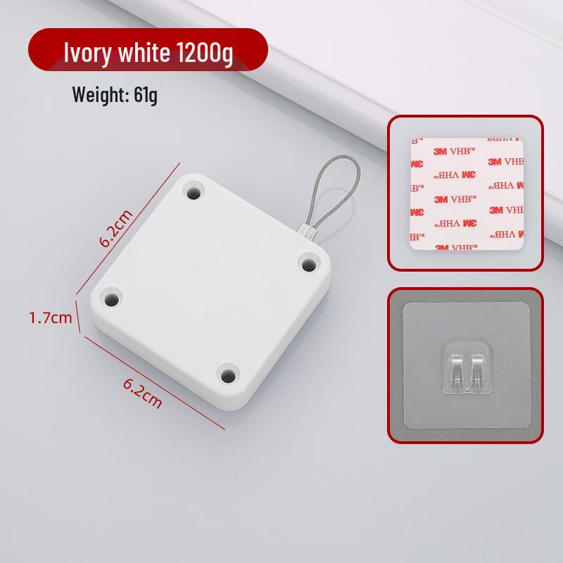 Silent Automatic Punch-Free Door Closer with Buffer