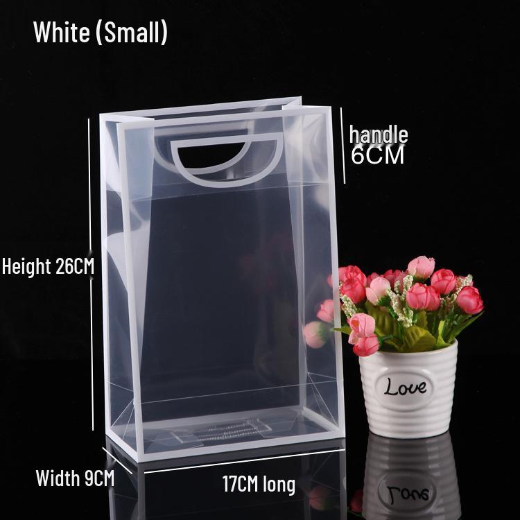 Прозрачная ПВХ Сумка-тоут - Модная Прозрачная Сумка для Подарков и Сувениров на День Рождения