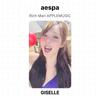 aespa Rich Man APPLEMUSIC Official Photocard