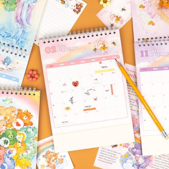Luca Lab 2024 Care Bear Fairy Desk Calendar, o expresie populară în Coreea
