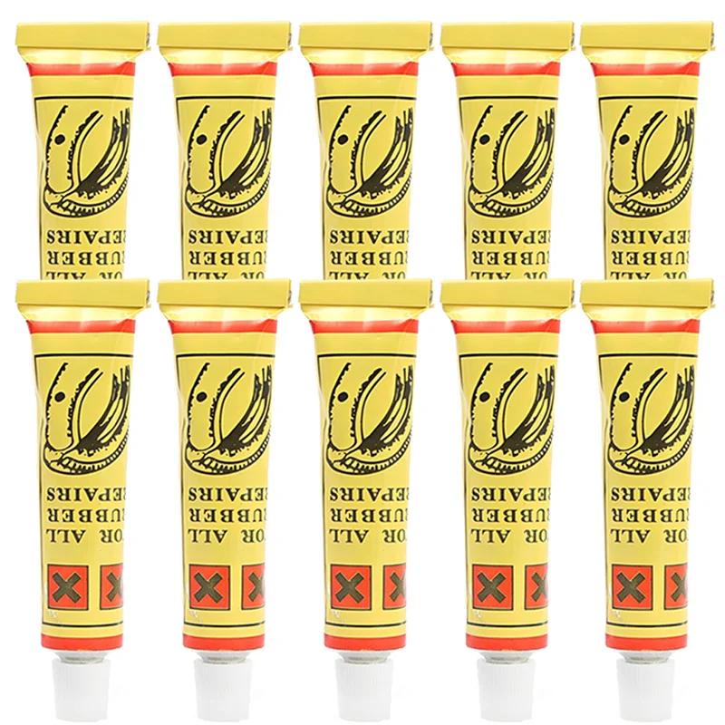 Universal Car Tire Repairing Glue Motorcycle Bicycle Tyre Inner Tube Puncture Repair Tools Bike Trye Tire Patching Repair Glues