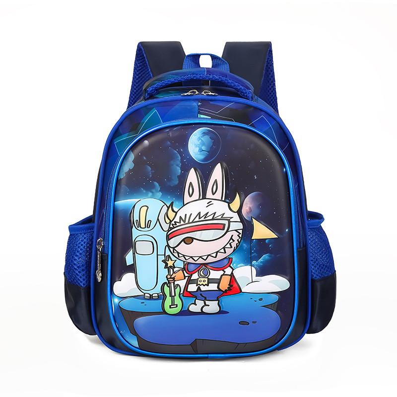 Adorable Labubu Cartoon Backpack For Kids With Durable Nylon Material In Multiple Colors