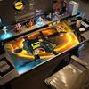 Electric Energy Football Customize Your Name Mouse Pad Keyboard Mat Study Desk Mat Non-Slip Rubber Bottom Perfect Gift for Gamers