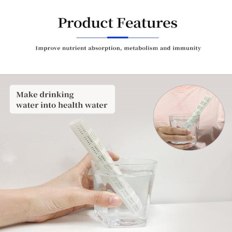 Alkaline Water Filter Stick Reusable Portable Hydrogen Mineral Purifier Hydrogen Minerals Wand Naturally Increases Ph Levels
