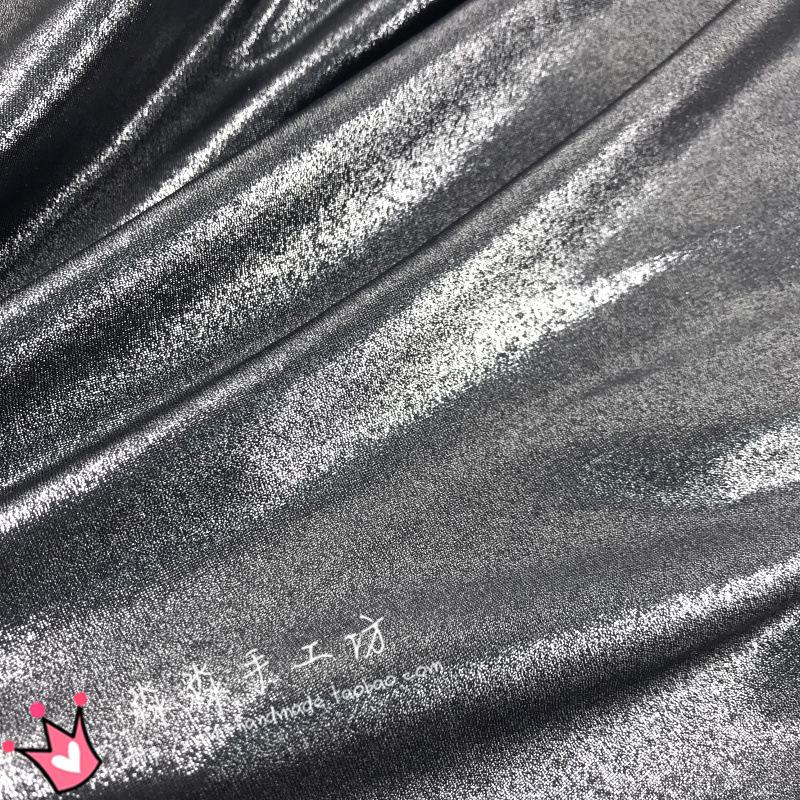 Stretch Glitzerstoff nach Metern für Hosen Röcke Badebekleidung Dekoration DIY Nähstoff Textil Dünn Weich Glänzend Einfarbig Blau Rot