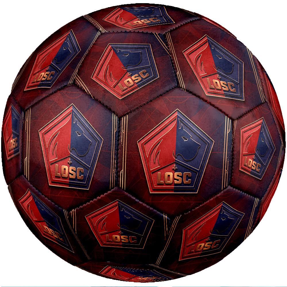 LOSC Lille FC Size 5 Standard Football Durable Training Match Soccer Ball for Adult Outdoor Sports