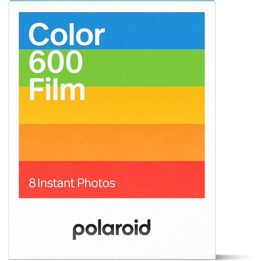 Polaroid Instant Film Color Film for 600 - Double Pack (16 sheets) with White Frame (6012)