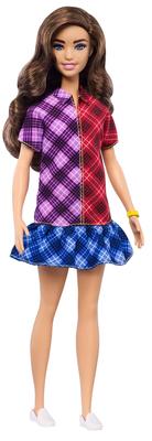 Barbie Fashionista Triple Check Dress GHW53