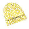ZLIENSZUS Moroccan Zellige Beanie Hat - Modern Yellow Moroccan Art with Zellige Patterns, Adult Unisex Suitable for Streetwear, Casual Outfits & Moroc