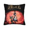 A-Alice Madness Returns Pillowcases Game Kawaii Pillow Case For Wedding Party Home Decor Square Pillow Cover