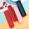 Tableware Box Portable Flip Cover Type Cutlery Case Environmentally Friendly Chopstick Spoon Storage Box Drop-Resistant