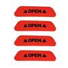 4PCS Car Universal Door Open Reflective Strips Warning Stickers Safety Mark Warning Reflective Auto Exterior Interior Reflector