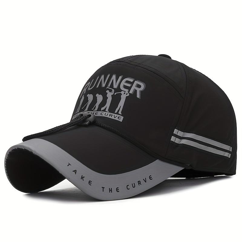 Extra Long Brim Baseball Caps Summer UV Protection Hat Outdoor Sports Caps Unisex Dad Hat