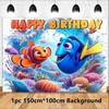 Finding Nemo Latex Balloons Clownfish Ocean Sea Clown Fish Foil Ballons Happy Birthday Banner Cake Topper Party Decor Toy