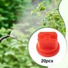 20 110-degree Flat Spray Nozzles for Garden And Agricultural Irrigation.