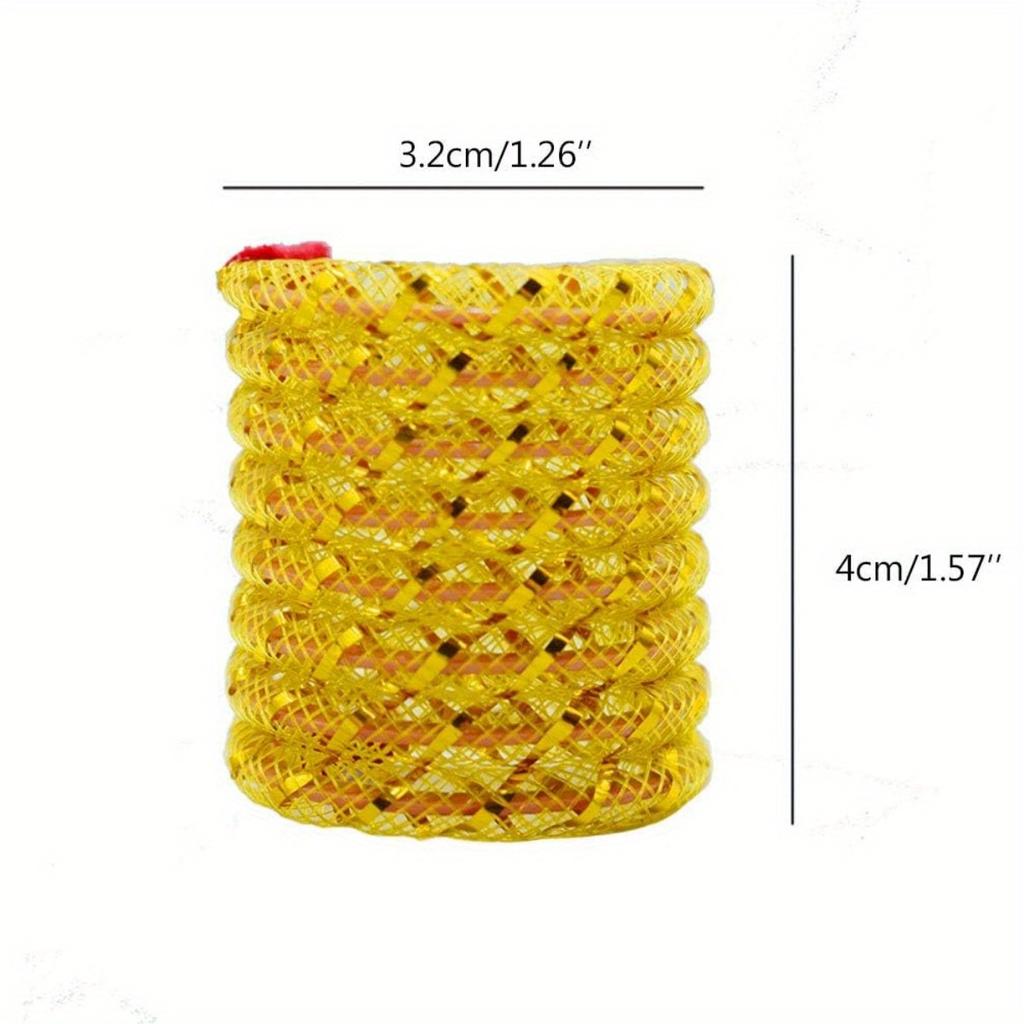Interactive Colorful Mesh Spring Cat Toys Bouncy Spiral Cat Springs for Indoor Cats Toys Cat Supplies