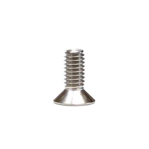[M4x10] Stainless steel flat head machine screws (10 pieces)