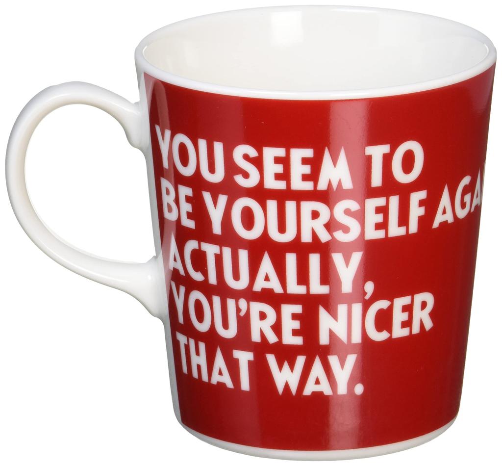 Yamaka Shoten MOOMIN 75th Anniversary 340ml Microwave Moomin Nordic Day Wedding Made in Mug, Red, Capacity, Safe, Merchandise, Style, Mother's Gift,