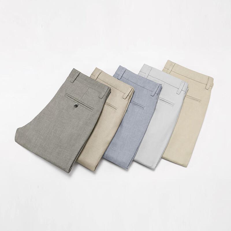Men's 2024 Summer Lightweight Tencel Linen Straight Casual Pants