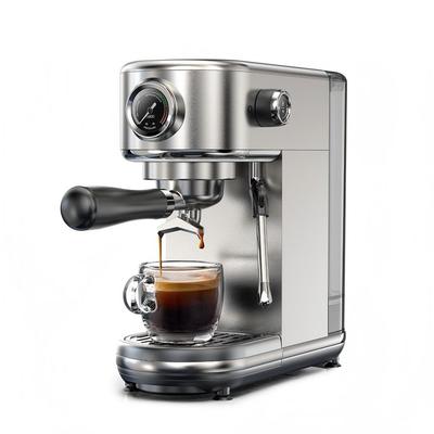 Macchina per Caffè Espresso HiBREW H10B, Pressione di Estrazione 20Bar, Semiautomatica, Temperatura e Volume Tazza Regolabili, Serbatoio Acqua Rimovibile da 1,3L