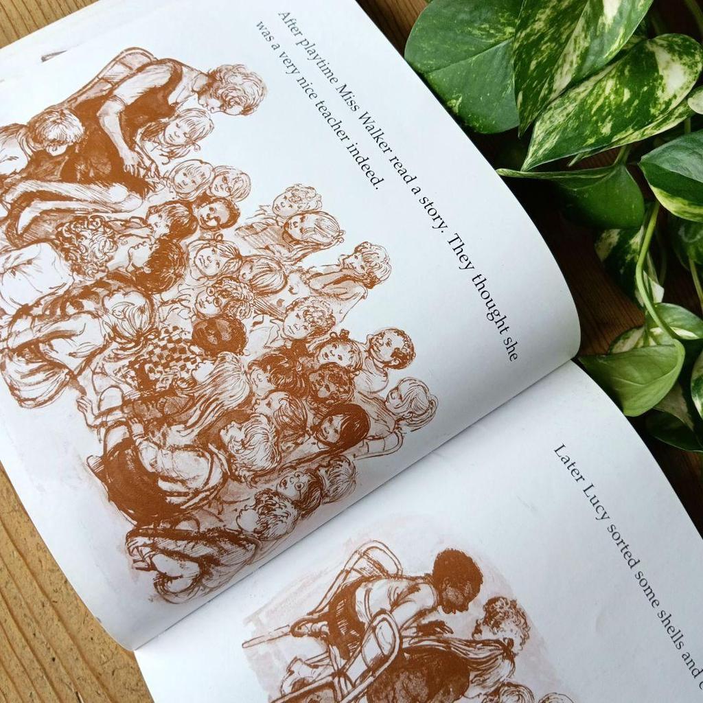 [USED] Old Western Books, First School, Children's Books, Picture Books, Rich Illustrations, Watercolors, Art Books, British