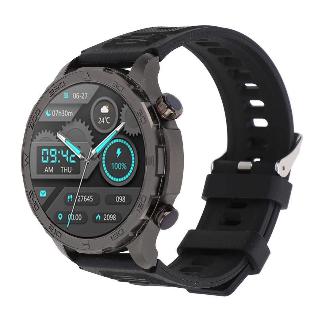Smartwatch mit kabellosem Anruf 1,53 Zoll HD Voll-Touchscreen IP67 Wasserdicht Mehrere Sportmodi