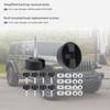 10 Stück Hardtop-Schraube Schnellverschluss-Bolzenmuttern-Set Passend für JEEP Wrangler JK Auto Hartdach Schuppen Demontage Innenzubehör
