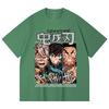 230 Gsm 100% Cotton Demon Slayer V60 Pillars Print Unisex Heavy Cotton T Shirt