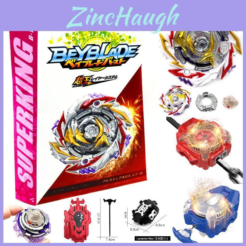 Superking Burst Beyblade B170 02 Abyss Diabolos 5 Fusion 1s Launcher Spark