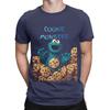 COOOKIE MONSTER Novelty 100 Cotton TShirt sSesame Street Tops Tees For Unisex