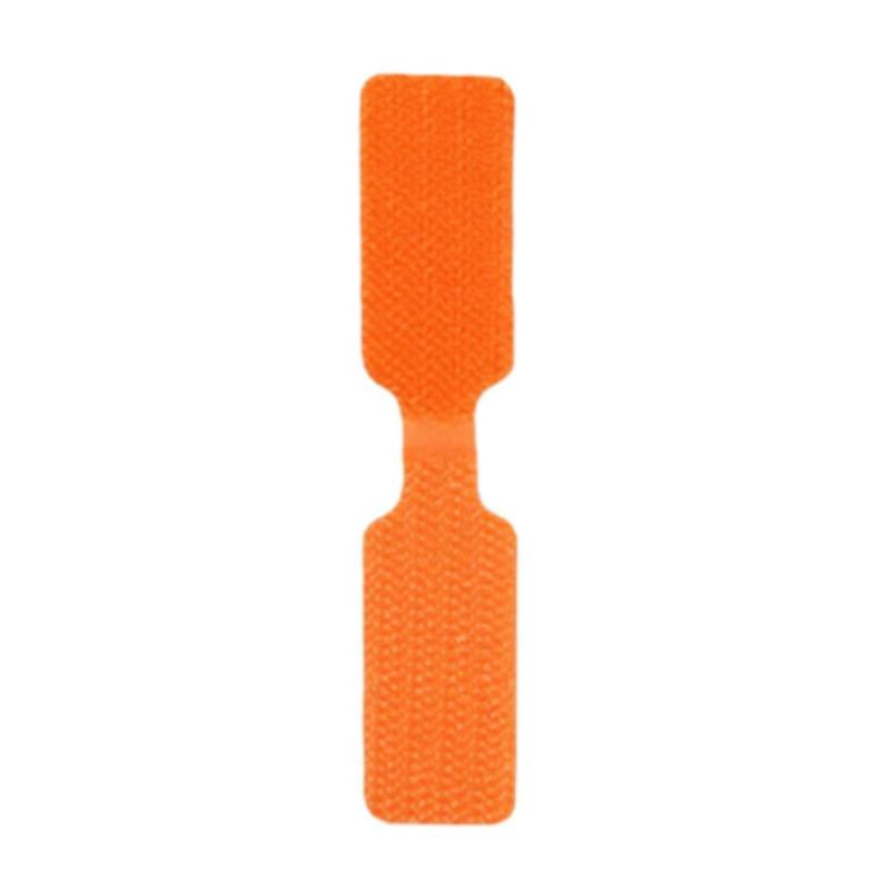 5-50Pcs Nylon Charging Data Cable Labels Strap Hook Loop Writable Wire Label For Electrical Line Organize Cord Office Cable Winder