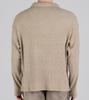 Beoteunseoul Layered Open Collar Knit (Beige)