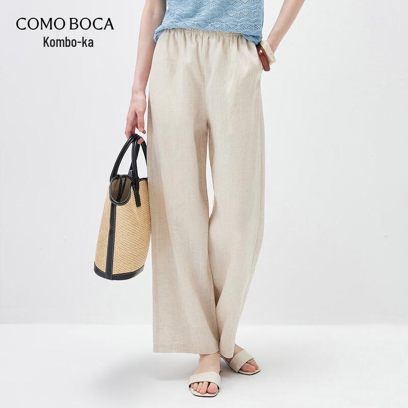Women s Tencel Linen Blend Straight Leg Pants S