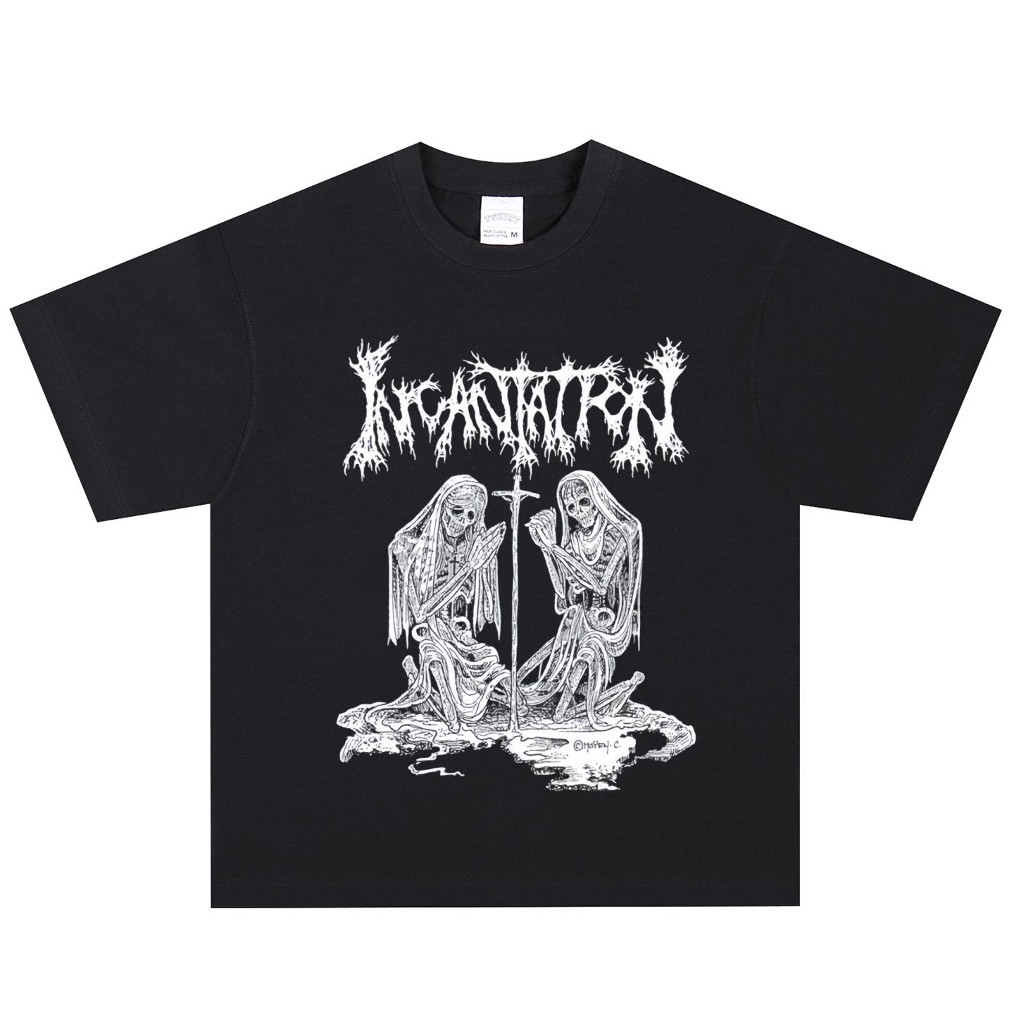 Incantation T-Shirt, Soft Fabric Casual Daily Wear S