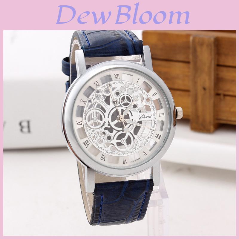 Elegant Men's Stainless Steel Quartz Military Sport Dial Wrist Watch For Timeless Style
