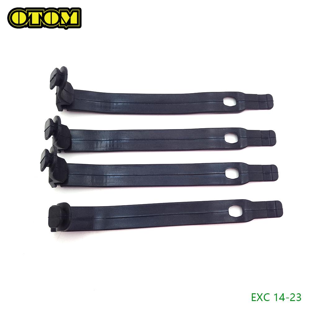 Motorcycle For KTM HUSQVARNA Headlight Mask Rubber Straps Fairing Head Light Dirt Bike Headlamp Fix Brackets Straps XCW EXCF TE