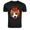 Tiger Soccer Player Sports Mascot Graphic T-Shirt