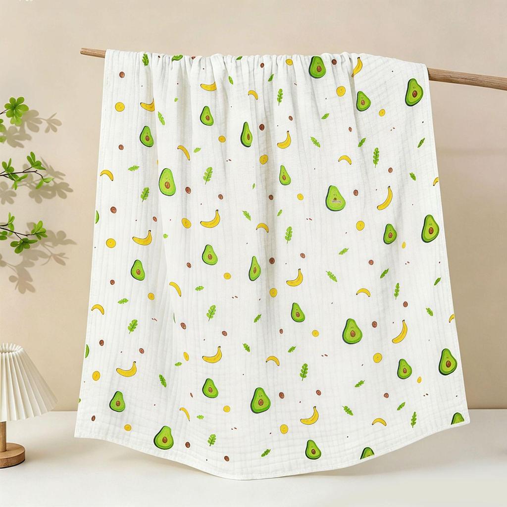Soft Cotton Baby Gauze Bath Towel & Blanket for Newborns - Mother-Baby Grade