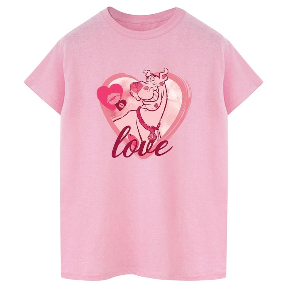 Scooby Doo Girls Love Kisses Cotton T-Shirt