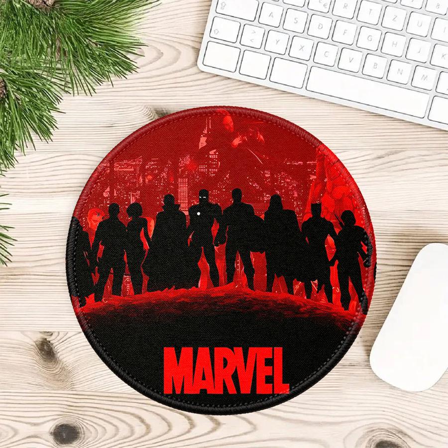 

Крутая подставка под мышь Marvel 1 шт. Офисная подставка Подставка под клавиатуру и мышь Подставка для компьютера и ноутбука Настольные аксессуары Подставка для игровой консоли резина 200x200x2mm