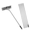Snow Roof Rake Adjustable Length Snow Rake for House Roof Aluminum Snow Removal Rake with Wheel Easy Removal Ice Debris